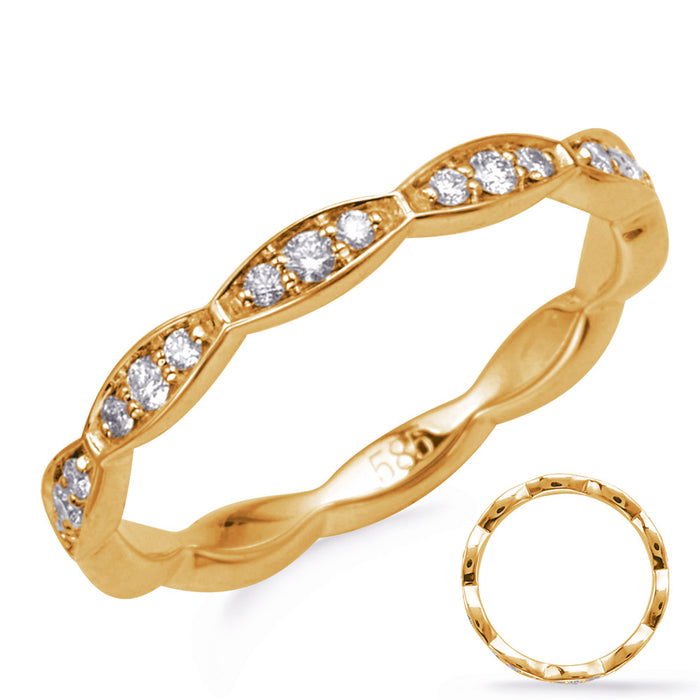 Yellow Gold Eternity Band - D4736-6YG