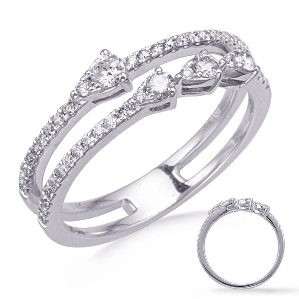White Gold Diamond Fashion Ring - D4752WG