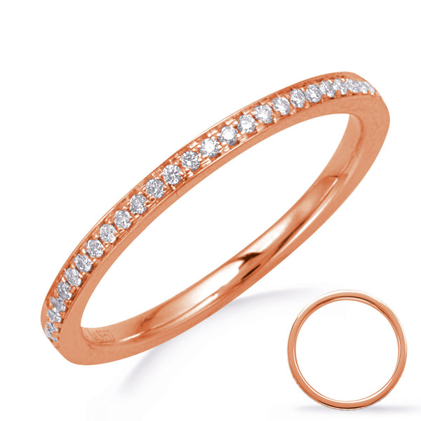 Rose Gold Diamond Eternity Ring - D4757-6.5RG