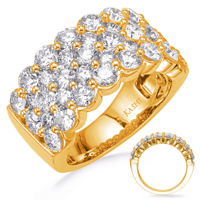 Yellow Gold Diamond Ring - D4765YG