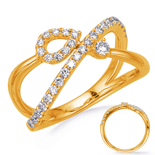 Yellow Gold Diamond Ring - D4776YG