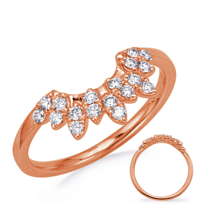 Rose Gold Diamond Band - D4792RG