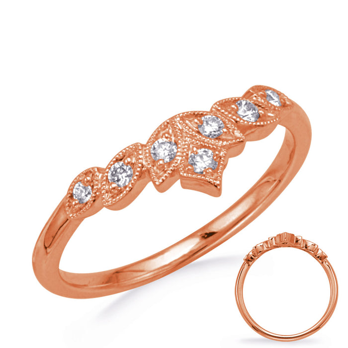 Rose Gold Diamond Band - D4793RG