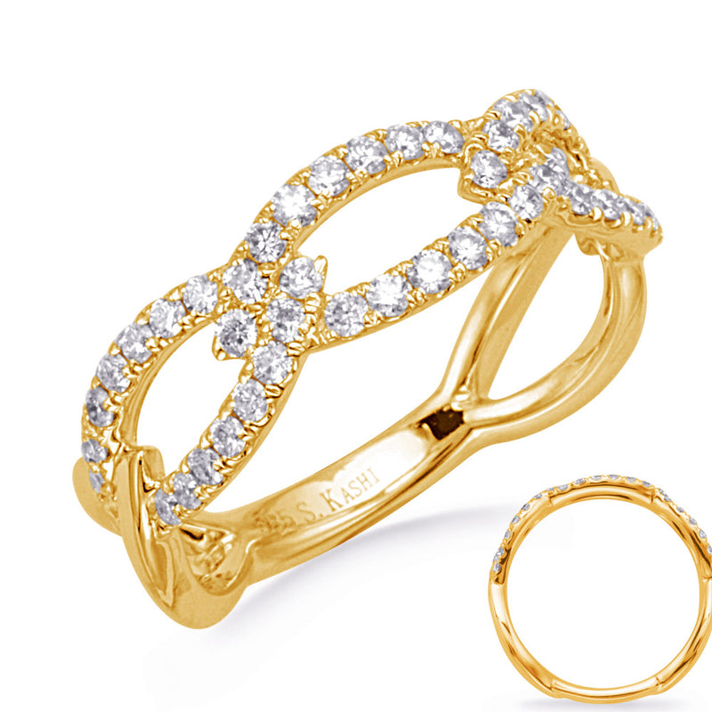 Yellow Gold Diamond Ring - D4795YG