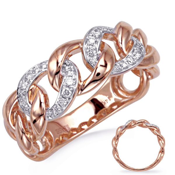 Rose Gold Diamond Ring - D4798RG