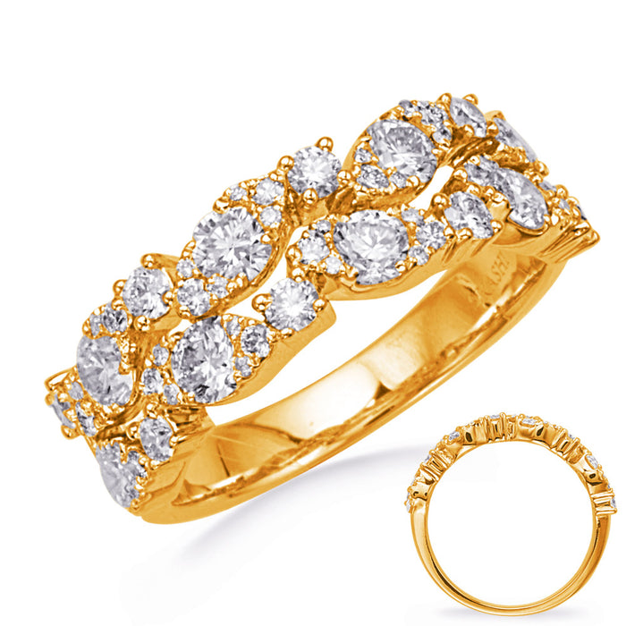 Yellow Gold Diamond Ring - D4808YG