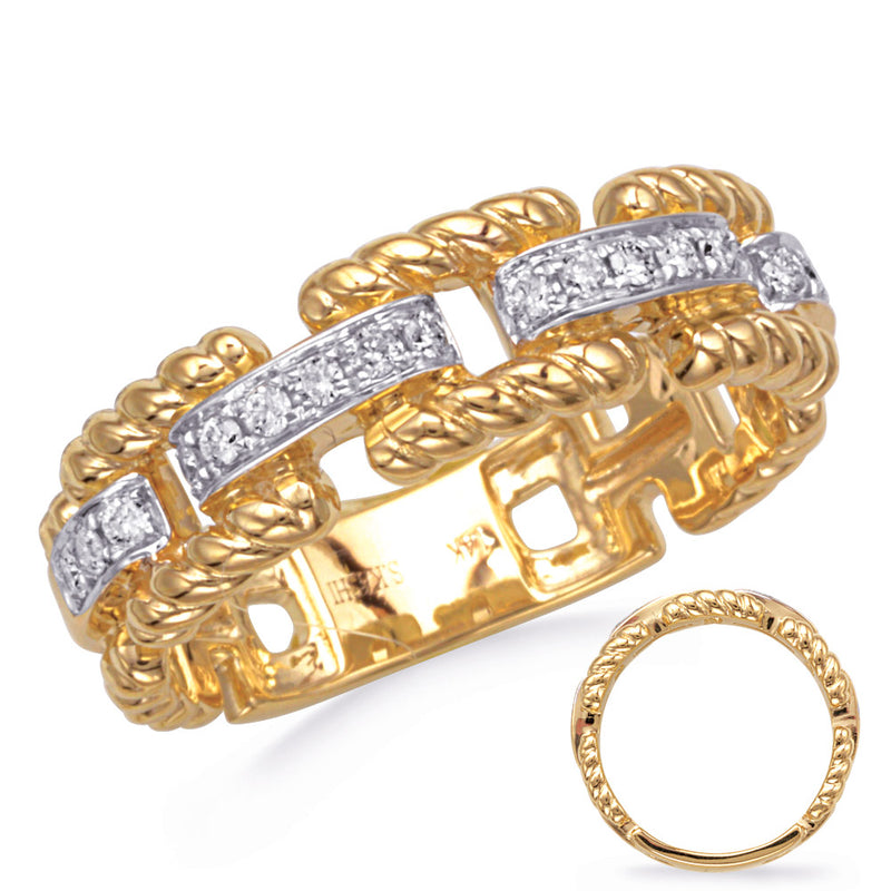 Yellow Gold Diamond Ring - D4818YG