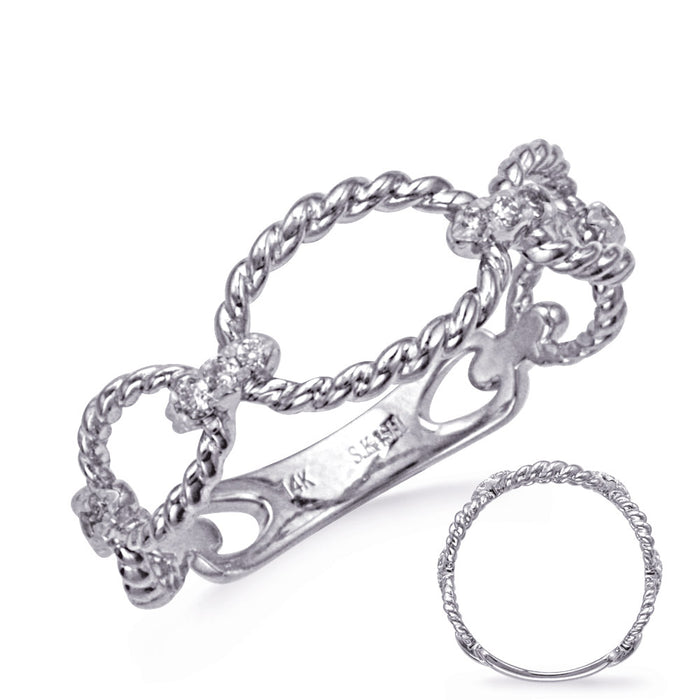 White Gold Diamond Ring - D4822WG