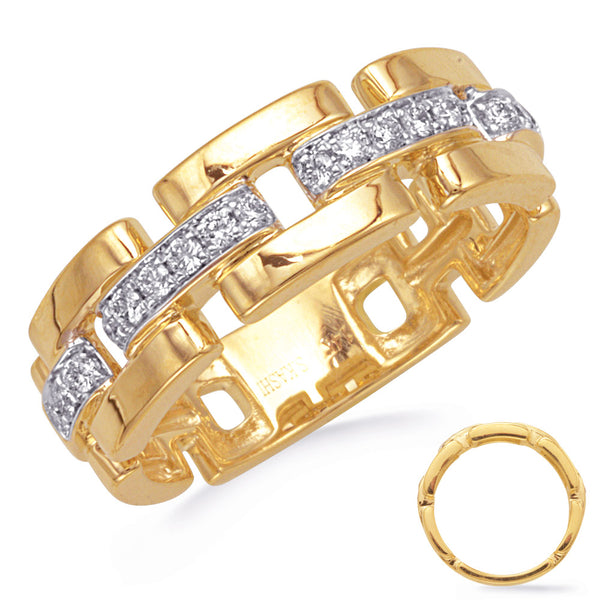 Yellow Gold Diamond Ring - D4832YG