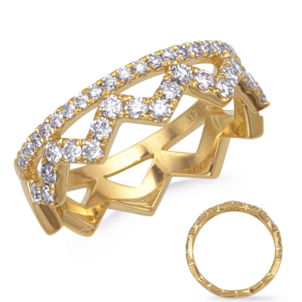 Yellow Gold Diamond Ring - D4842YG