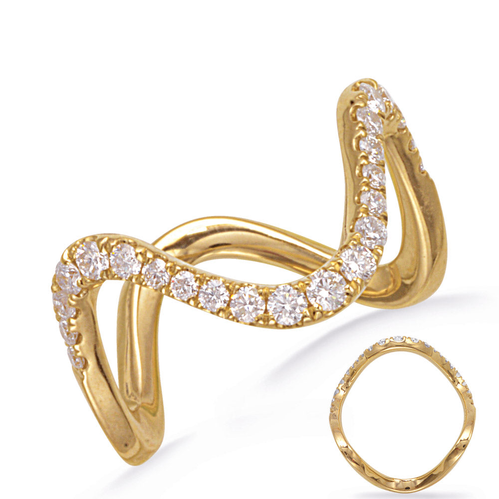 Yellow Gold Diamond Ring - D4843YG