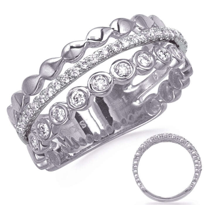 White Gold Diamond Ring - D4846WG