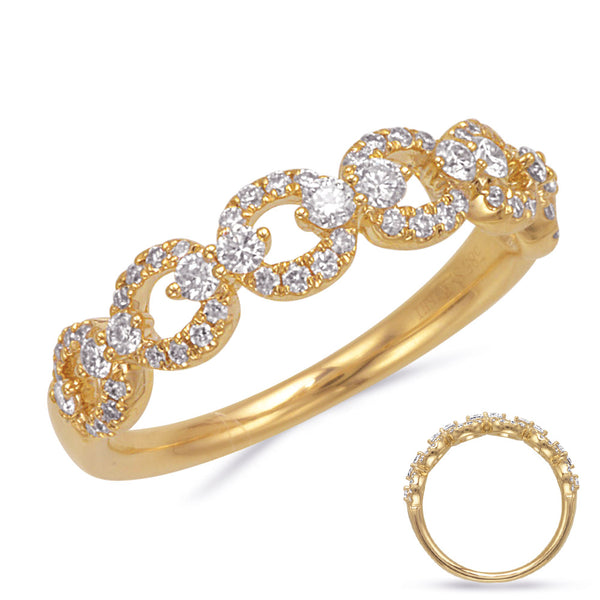 Yellow Gold Diamond Ring - D4854YG