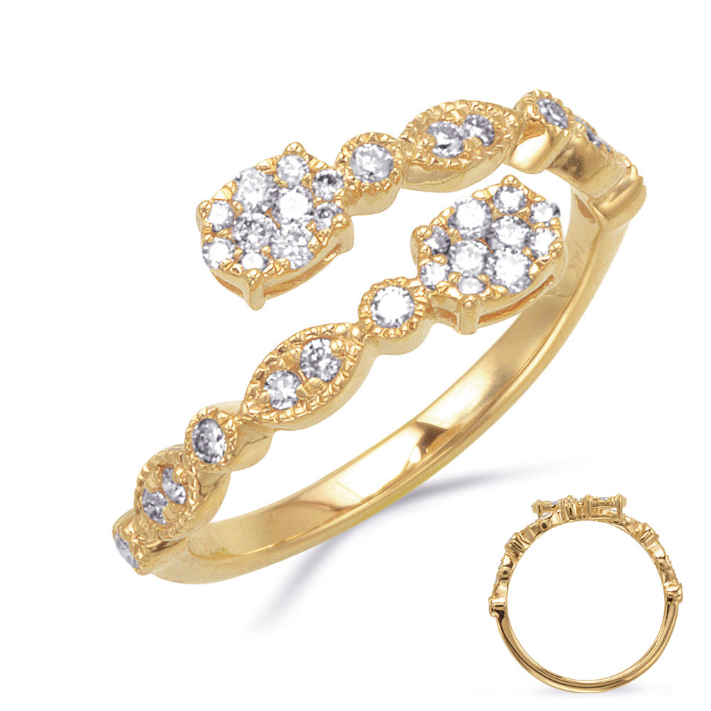 Yellow Gold Diamond Ring - D4858YG