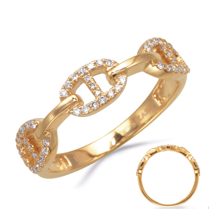 Yellow Gold Diamond Ring - D4862YG