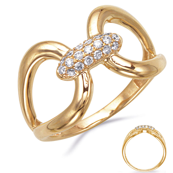 Yellow Gold Diamond Ring - D4863YG