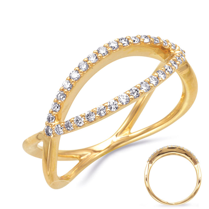 Yellow Gold Diamond Ring - D4864YG