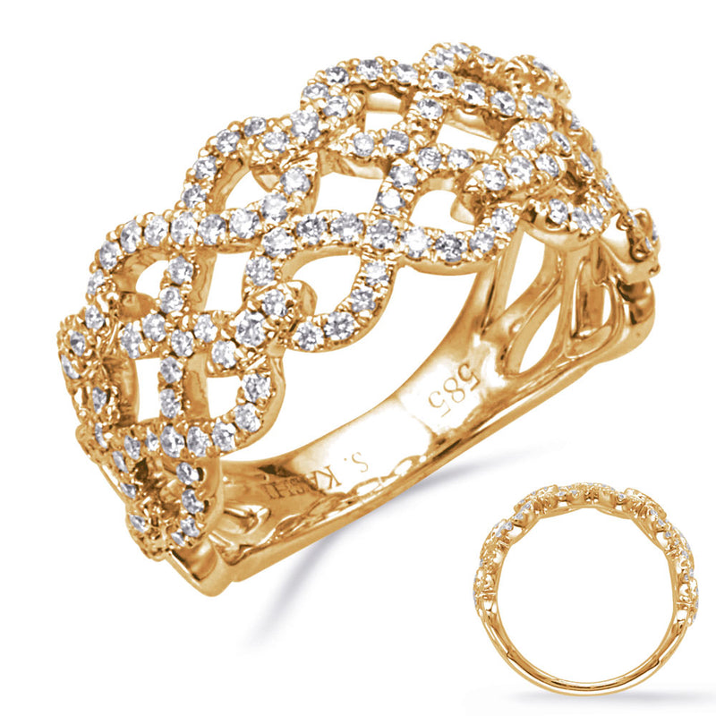 Yellow Gold Diamond Ring - D4865YG