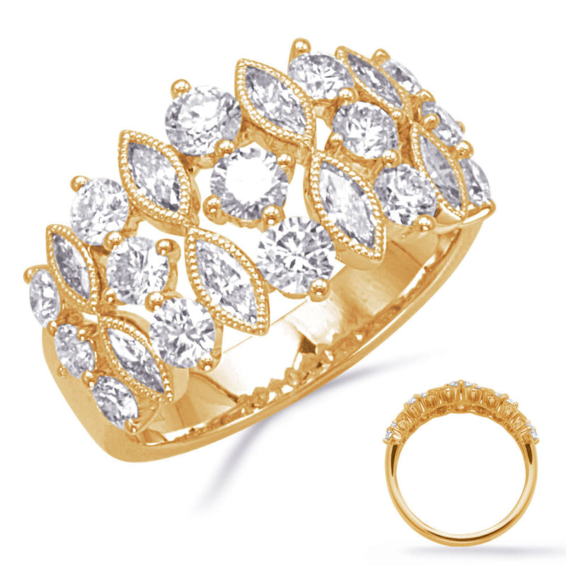 Yellow Gold Diamond Ring - D4866YG