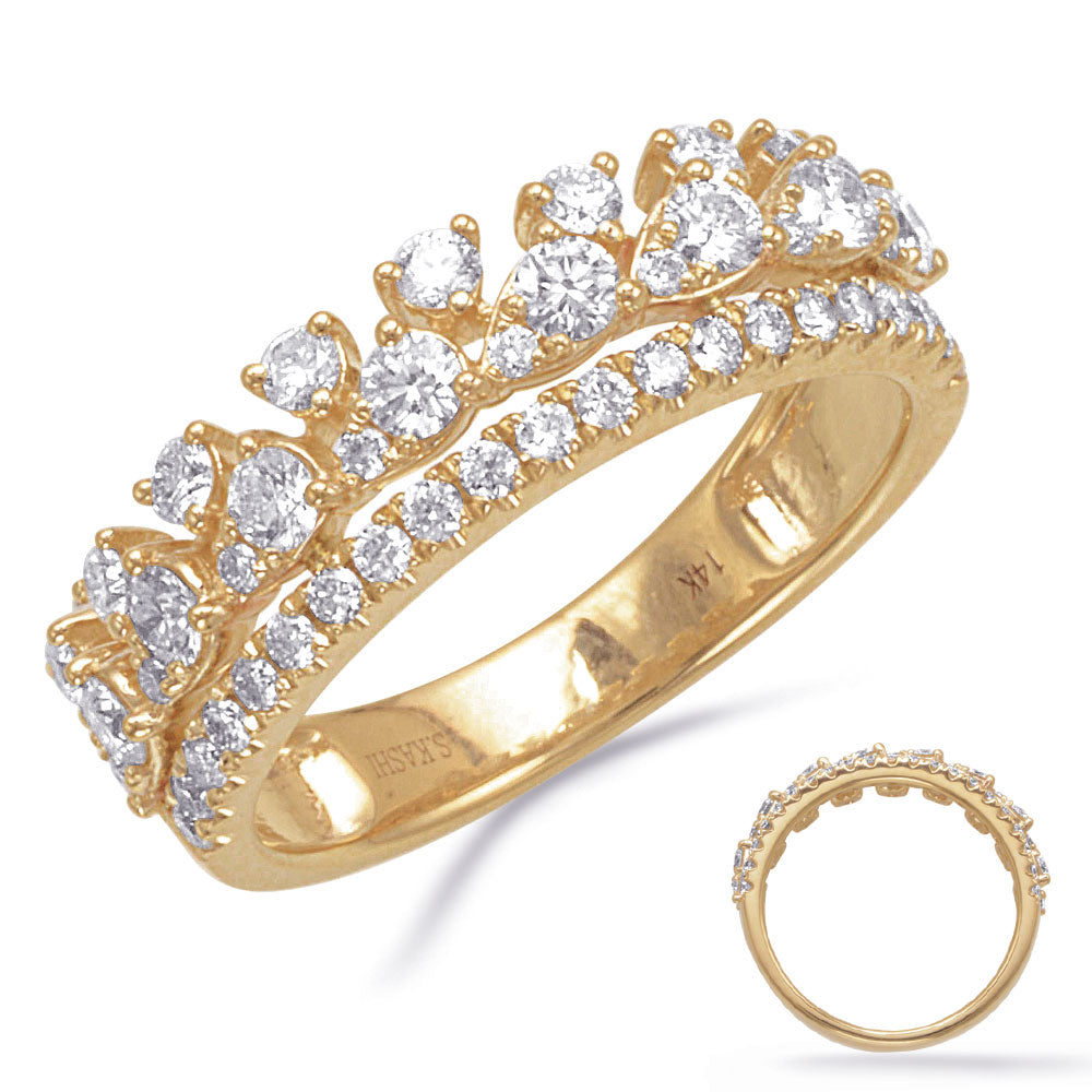 Yellow Gold Diamond Ring - D4868YG