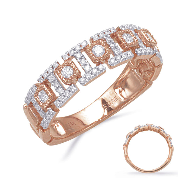 Rose Gold Diamond Ring - D4871RG