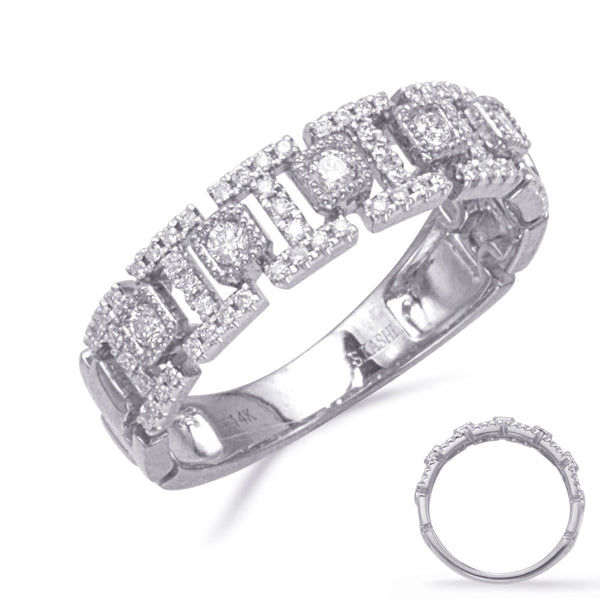 White  Gold Diamond Ring - D4871WG
