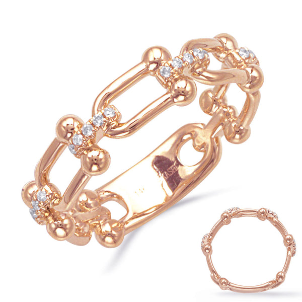Rose Gold Diamond Ring - D4873RG