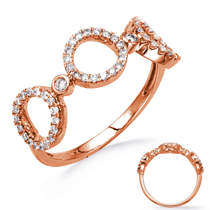 RoseGold  Diamond Ring - D4882RG