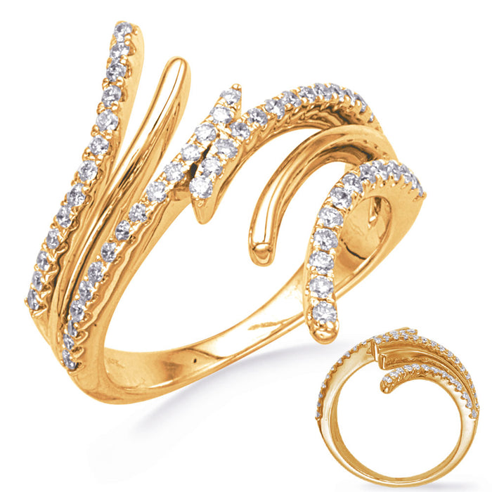 Yellow Gold Diamond Ring - D4883YG