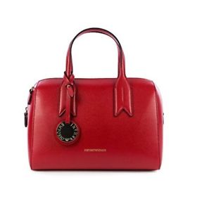 EMPRIO ARMANI  Bauletto Bag with Charm Red. #Y3A084/YH15A
