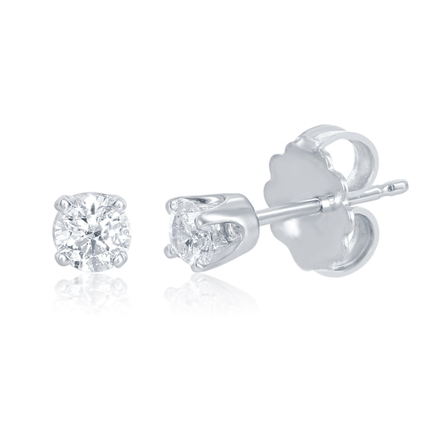 Diamond Stud Earring - E1150-100WG