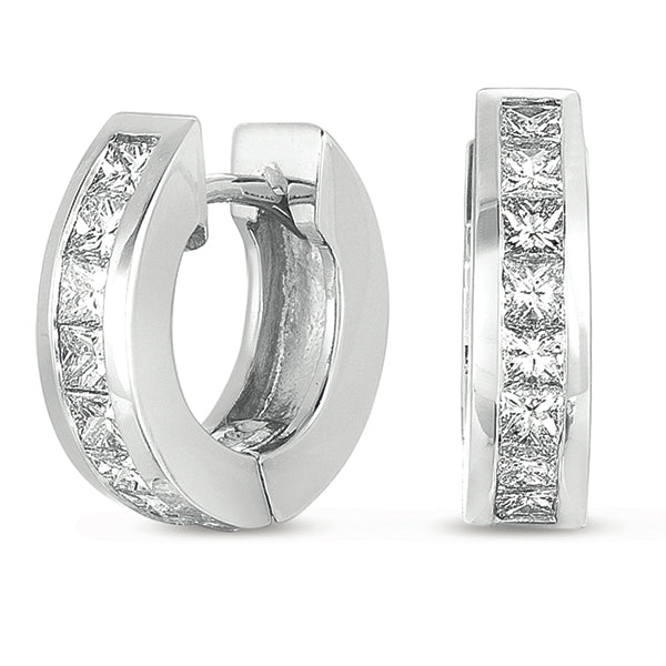 Diamond Huggie Earring - E1351WG