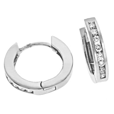 Diamond Huggie Earring - E7217WG