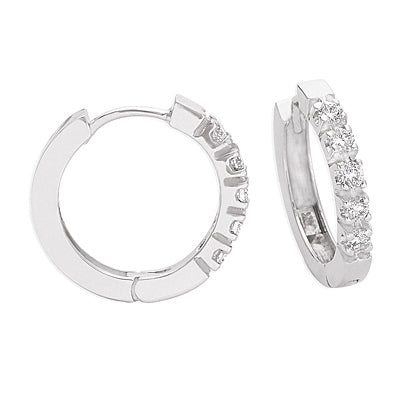 Diamond Huggie Earring - E7325WG