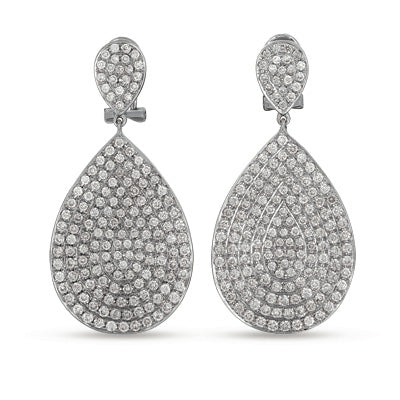 White Gold Diamond Earring - E7753WG