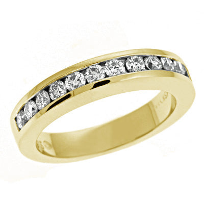 Yellow Gold Matching Band - EN0109-BYG