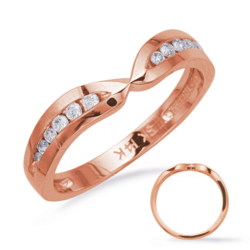 Rose Gold Matching Band - EN0134-BRG