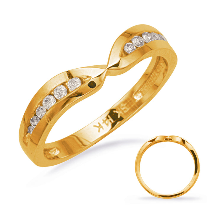 Yellow Gold Matching Band - EN0134-BYG