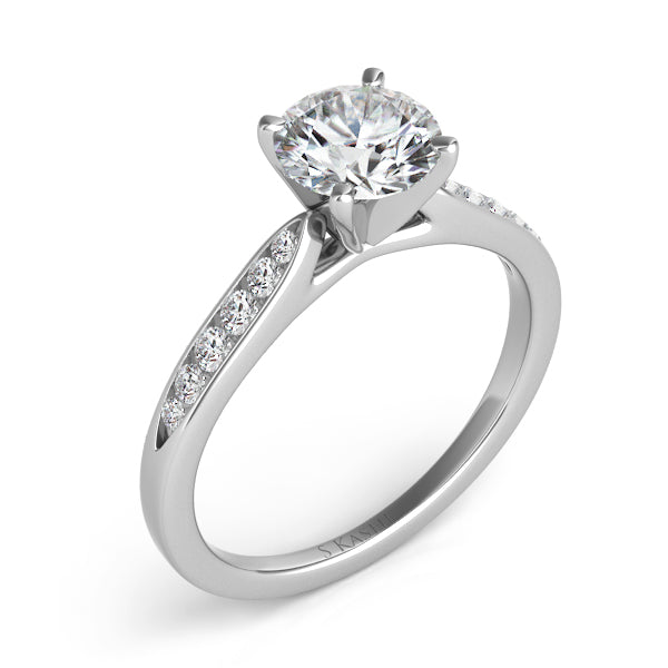 Platinum Engagement Ring - EN0134-PL