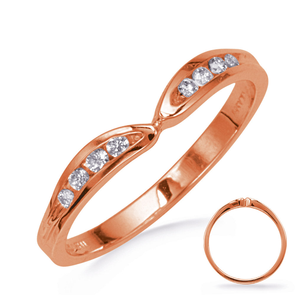 Rose Gold Matching Band - EN0152-BRG