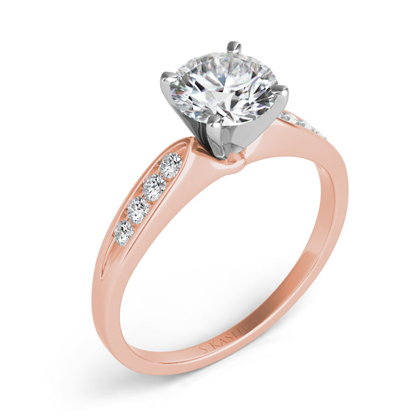 Rose Gold Engagement Ring - EN0152RG