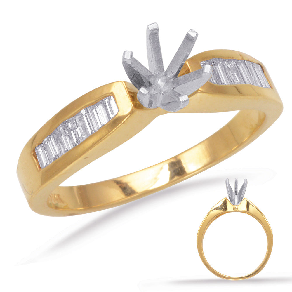 Yellow Gold Engagement Ring - EN0191YG