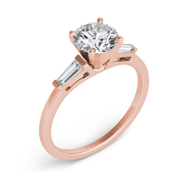 Rose Gold Engagement Ring - EN1509-4.3MRG