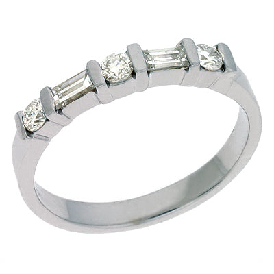 White Gold Matching Band - EN1524-BWG