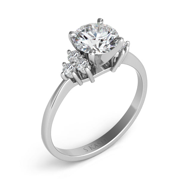 White Gold Engagement Ring - EN1583WG