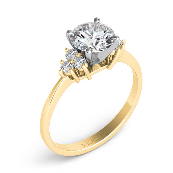 Yellow Gold Engagement Ring - EN1583YG