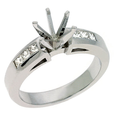 Princess Engagement Ring - EN1590WG