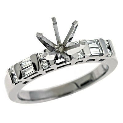 Platinum Engagement Ring - EN1666-PL