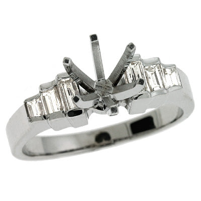 Platinum Engagement Ring - EN1667-PL