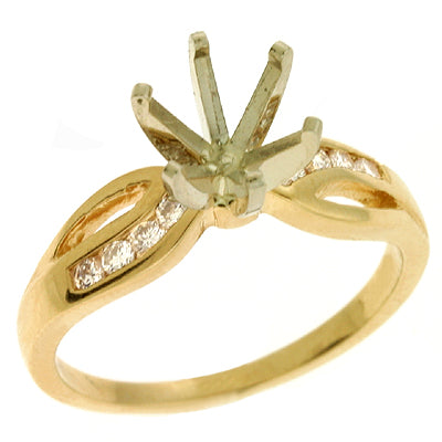 Yellow Gold Engagement Ring - EN1688YG